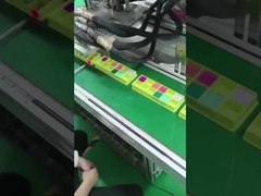 Fifteen Color Cosmetics Cream Or Eyeshadow Filling Machines With 3000x200mm Water Conveyor Belt