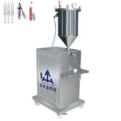 quality  Vertical Pressurized Hydrogel Masccara and Lipgloss Filling Machine For Quantitative Filling factory