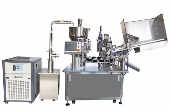 380V 220V Customized Automatic Production Line Hose Filling And Sealing Machine