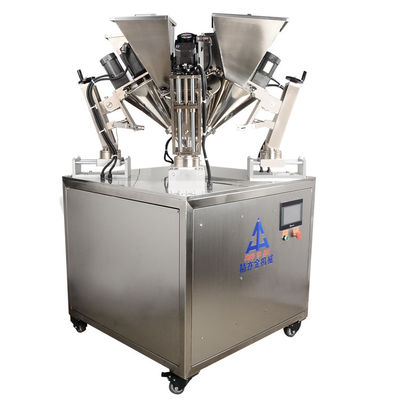 940mm Table Height Cosmetic Powder Making Machine 4 Color Powder Filling Machine