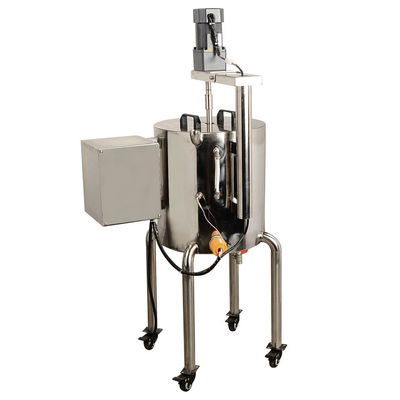 100r/min Heated Filling Machine Lipstick Material Stirring And Heating Stainless Steel Bucket 30L