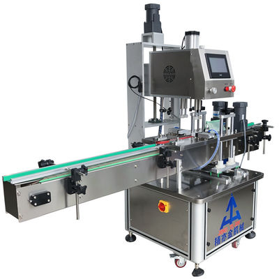 800W Liquid Filling And Capping Machine Automatic Bottle Capper 20-50 Pcs / Min