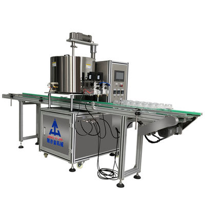 80L Double Head Gear Pump Heating Filling Machine