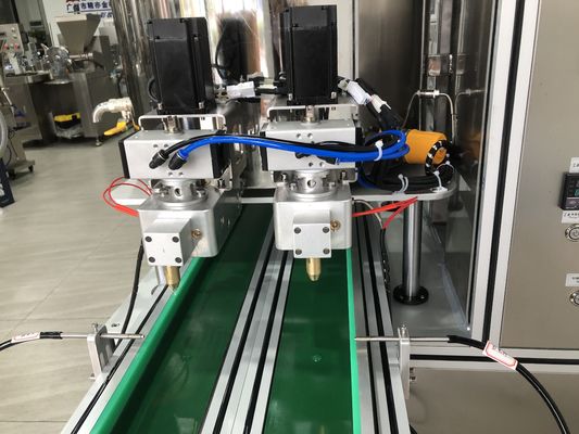 80L Double Head Gear Pump Heating Filling Machine