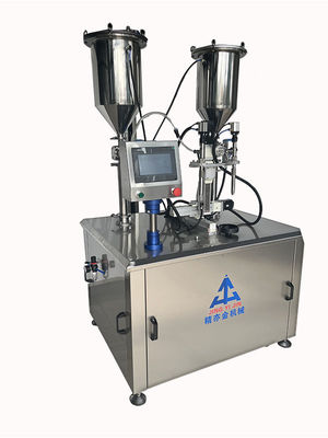 Two-color ice cream filling machine